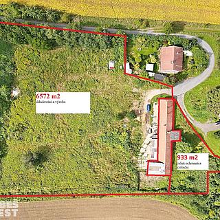 Prodej komerčního pozemku 7505 m&sup2; Zámrsk