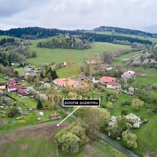 Prodej stavební parcely 975 m² Hořice na Šumavě