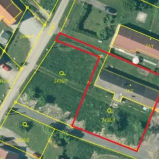 Prodej stavební parcely 1057 m² Štěpánovice