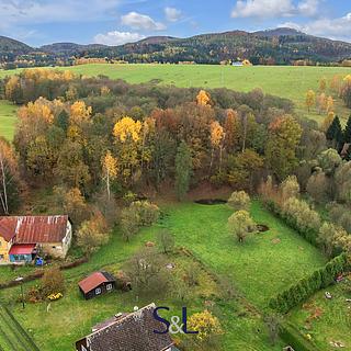 Prodej stavební parcely 2544 m² Chřibská