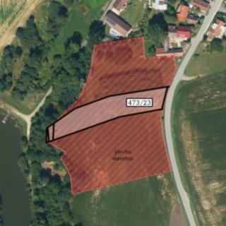 Prodej stavební parcely 2 671 m² Malšice Obora