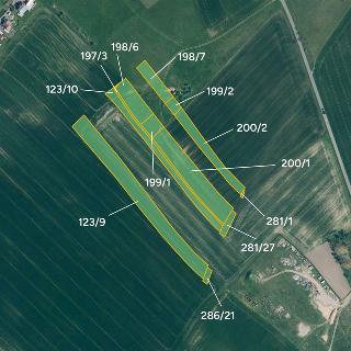 Prodej zemědělské půdy 19568 m² Mladá Boleslav