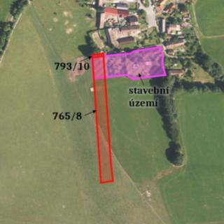 Prodej stavební parcely 4 514 m² Plánice