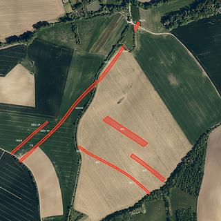 Prodej zemědělské půdy 24927 m&sup2; Hoštice