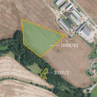 Prodej zemědělské půdy 44313 m² Šebířov