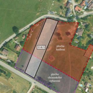 Prodej stavební parcely 347 m² Chotýšany