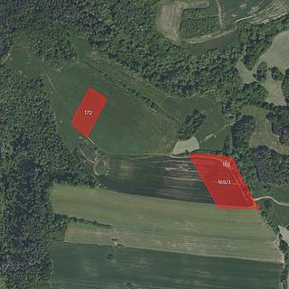 Prodej zemědělské půdy 22691 m&sup2; Vysoký Újezd