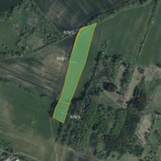 Prodej louky 8 516 m² Mastník