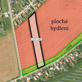 Prodej stavební parcely 8 736 m² Tuchlovice