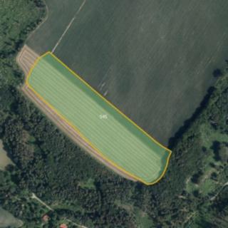 Prodej zemědělské půdy 40304 m² Raková u Konice