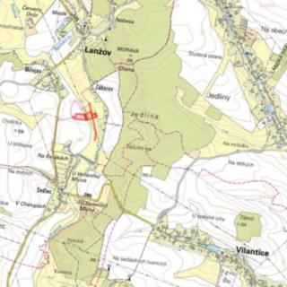 Prodej zemědělské půdy 13 212 m² Lanžov Sedlec