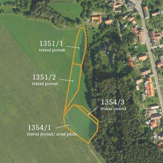 Prodej zemědělské půdy 42 644 m² Skuteč