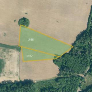 Prodej zemědělské půdy 19147 m² Myslív