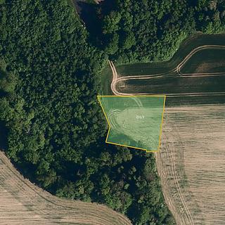 Prodej zemědělské půdy 2262 m&sup2; Černotín