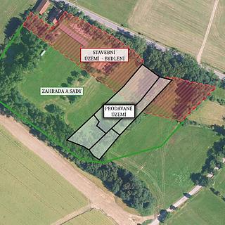 Prodej stavební parcely 2497 m&sup2; Žirovnice