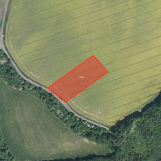 Prodej zemědělské půdy 3383 m&sup2; Lubná