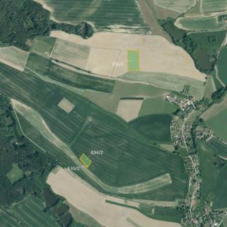 Prodej zemědělské půdy 15 352 m² Okrouhlá Radouň