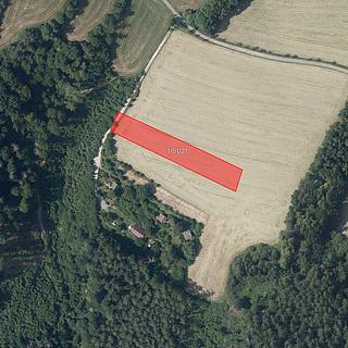 Prodej zemědělské půdy 2877 m&sup2; Stříbrná Skalice
