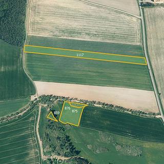 Prodej zemědělské půdy 18718 m&sup2; Újezd u Svatého Kříže