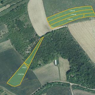 Prodej zemědělské půdy 15635 m² Nosislav