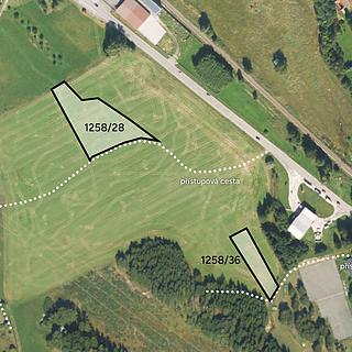 Prodej komerčního pozemku 4941 m&sup2; Borová