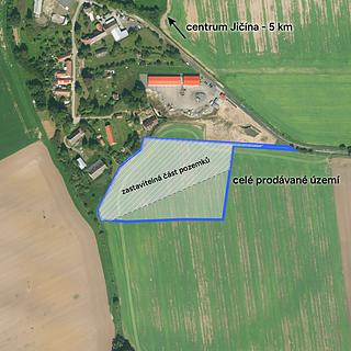 Prodej komerčního pozemku 9990 m&sup2; Jičín