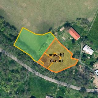 Prodej stavební parcely 5 980 m² Verneřice