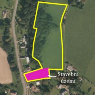 Prodej stavební parcely 6 121 m² Velké Kunětice