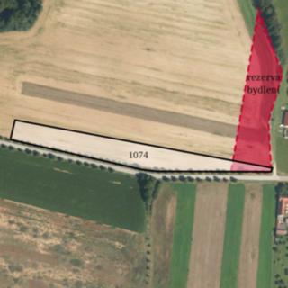 Prodej stavební parcely 8720 m² Albrechtice nad Vltavou