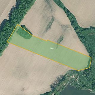 Prodej zemědělské půdy 11533 m² Chrášťovice