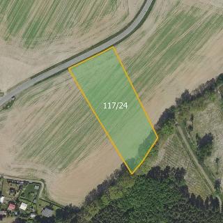 Prodej zemědělské půdy 8 320 m² Zbýšov