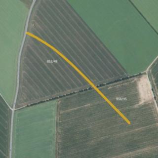 Prodej zemědělské půdy 5 824 m² Vnorovy Lidéřovice
