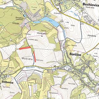 Prodej zemědělské půdy 7194 m² Boršice