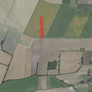 Prodej zemědělské půdy 7669 m&sup2; Kamenné Zboží