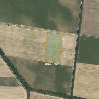 Prodej zemědělské půdy 33026 m&sup2; Hrušovany nad Jevišovkou