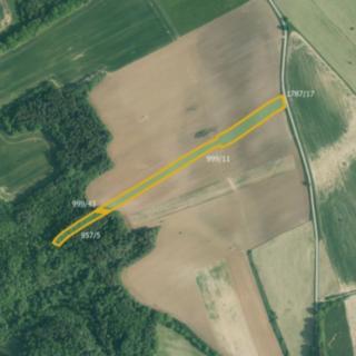 Prodej zemědělské půdy 12 953 m² Hluboká nad Vltavou Jeznice