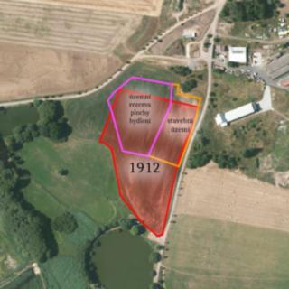 Prodej stavební parcely 1 927 m² Úherce