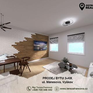 Prodej bytu 3+kk 70 m² Vyškov, Mánesova