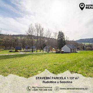 Prodej stavební parcely 1 137 m² Sobotín, 