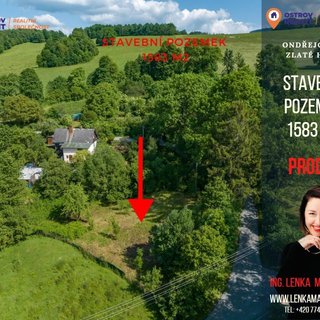 Prodej stavební parcely 1 583 m² Zlaté Hory, 