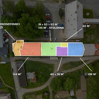 Pronájem výrobního objektu 850 m² Šumperk, Zemědělská