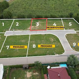 Prodej stavební parcely 600 m² Rajhrad, Štefánikova