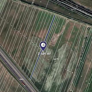 Prodej zemědělské půdy 2181 m&sup2; Kostice