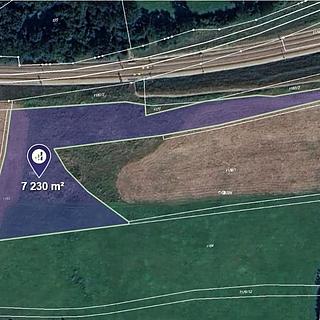 Prodej zemědělské půdy 7230 m&sup2; Rokycany