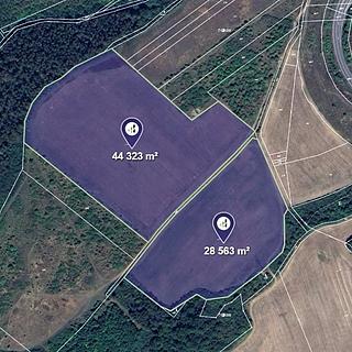 Prodej zemědělské půdy 72886 m&sup2; Radotín