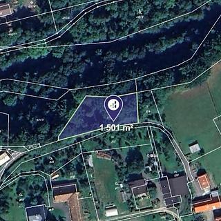 Prodej ostatních pozemků 1501 m&sup2; Dolní Lomná
