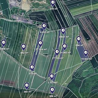 Prodej zemědělské půdy 204161 m&sup2; Chraberce