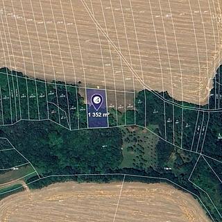 Prodej louky 1352 m&sup2; Částkov