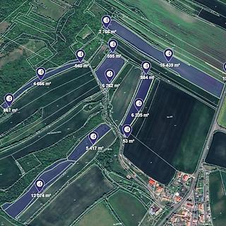 Prodej zemědělské půdy 72557 m&sup2; Chraberce