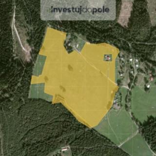 Prodej louky 14514 m&sup2; Krásná